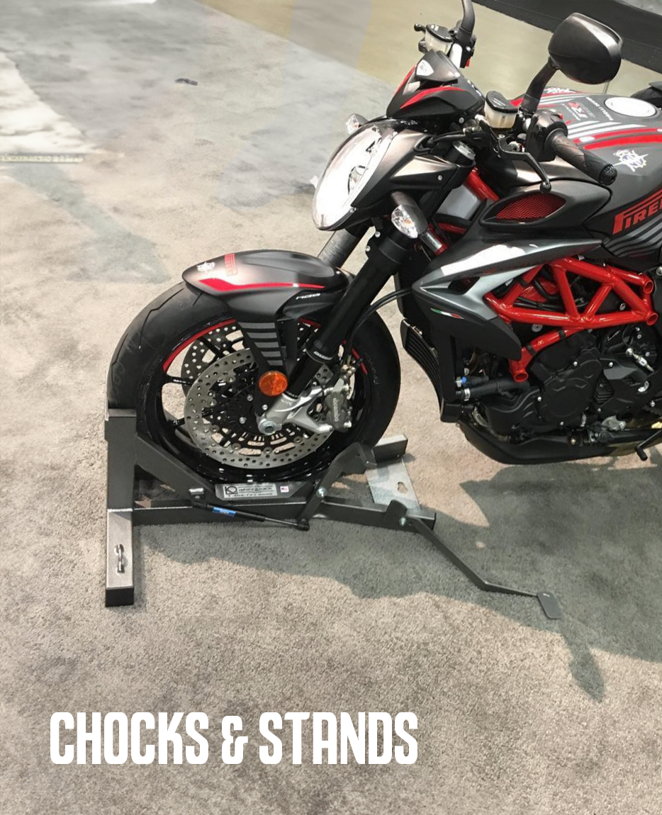 Motorcycle Chocks and Stands