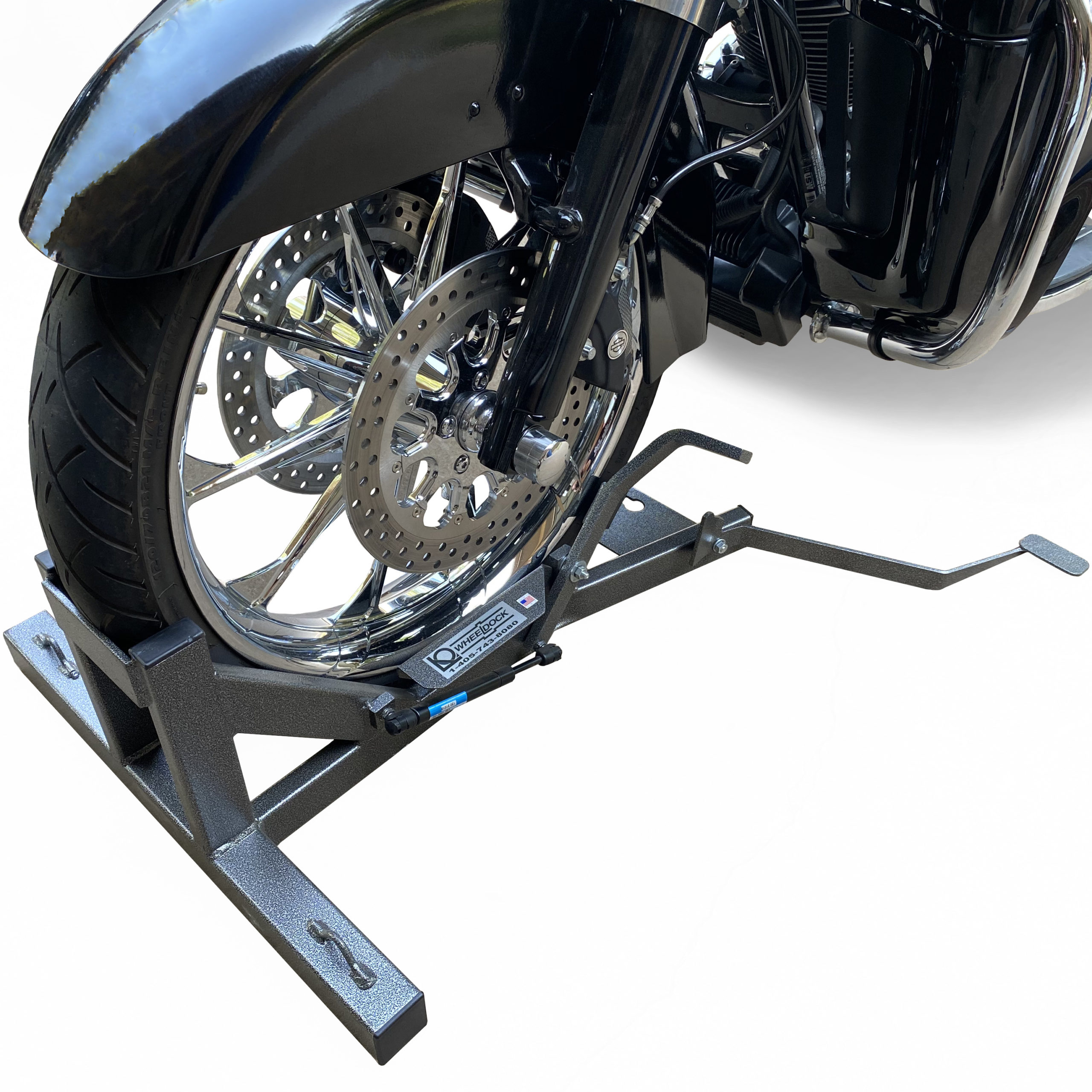 Motorcycle Bike Front Tire Wheel Chock Lift Stand For Harley Davidson Screamin Eagle